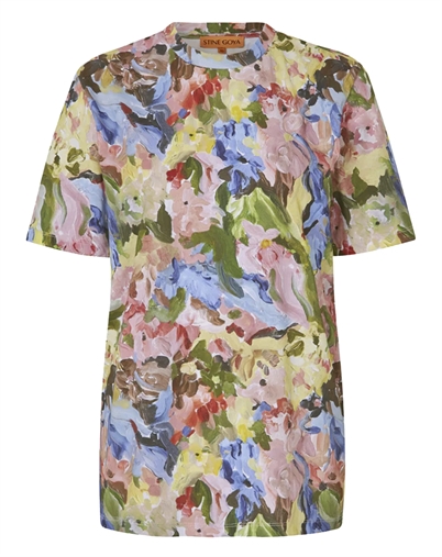 Short Sleeve T-shirt - Loves Me, Loves Me Not - Stine Goya 